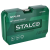Klucze trzpieniowe sześciokątne na nasadce 100 mm STALCO (zestaw 9 elementów)