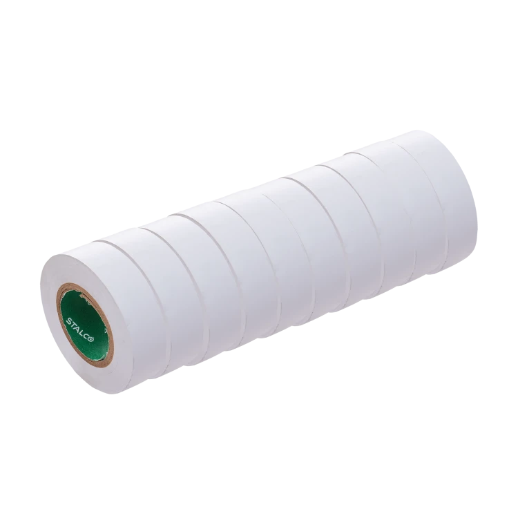 Taśma izolacyjna 19mm x 20m żółto-zielona STALCO S-38735