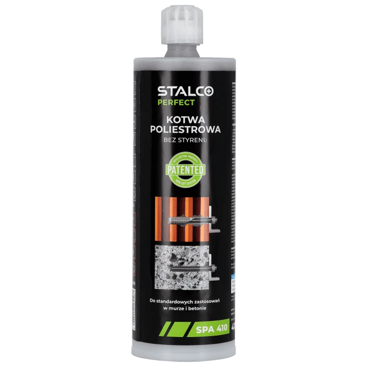 Kotwa poliestrowa bez styrenu 410 ml (1/12) STALCO PERFECT