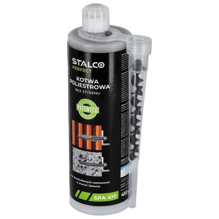 Kotwa poliestrowa bez styrenu 410 ml (1/12) STALCO PERFECT