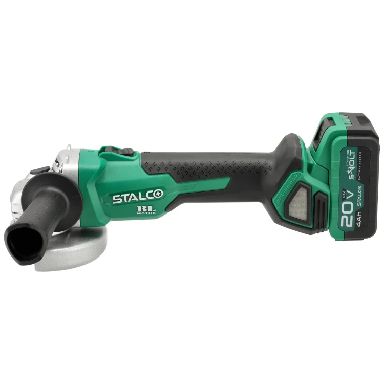 Szlifierka kątowa AGS20-125BL 2x 4Ah 20V S-VOLT STALCO