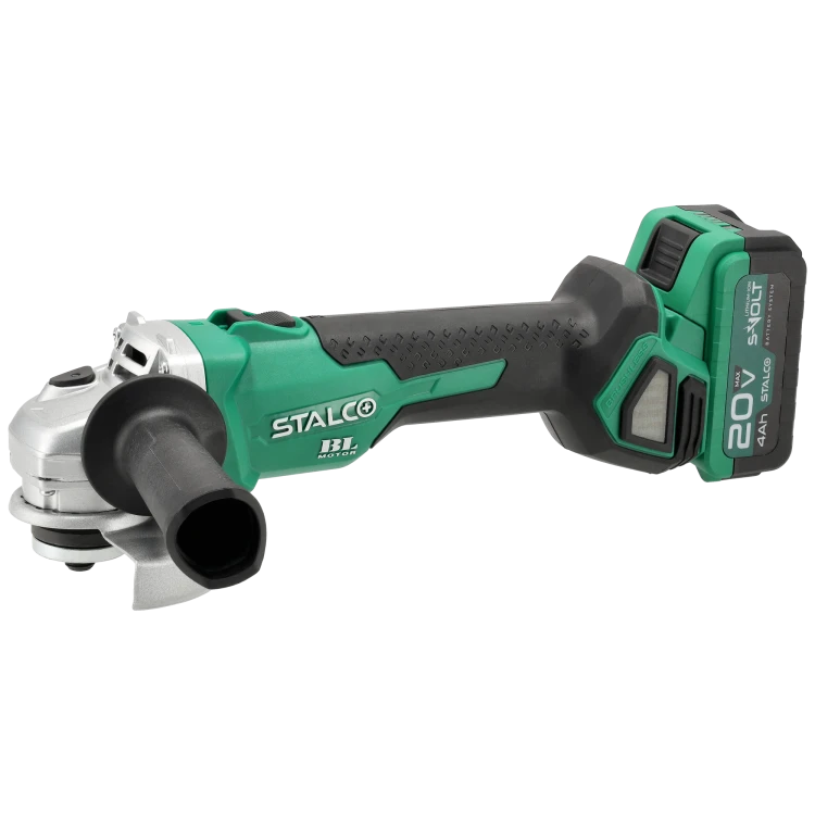 Szlifierka kątowa AGS20-125BL 2x 4Ah 20V S-VOLT STALCO
