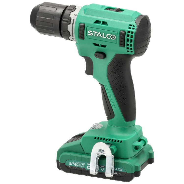 Wiertarko-wkrętarka DS20-55BL 2x 2Ah 20V S-VOLT STALCO