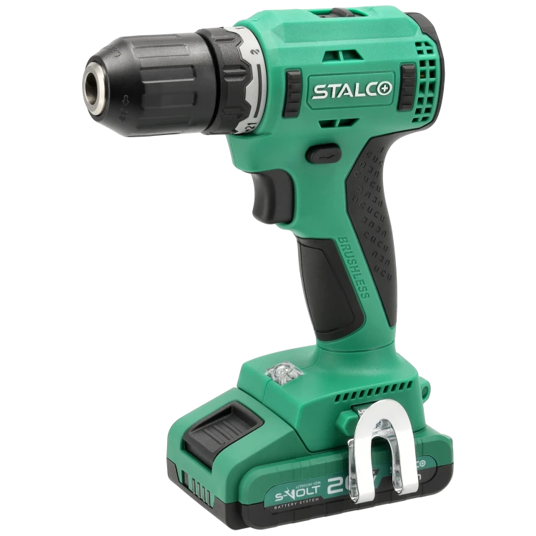 Wiertarko-wkrętarka DS20-55BL 2x 2Ah 20V S-VOLT STALCO