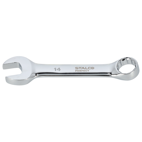 Klucz płasko-oczkowy 8 x 90 mm CrV STALCO PERFECT