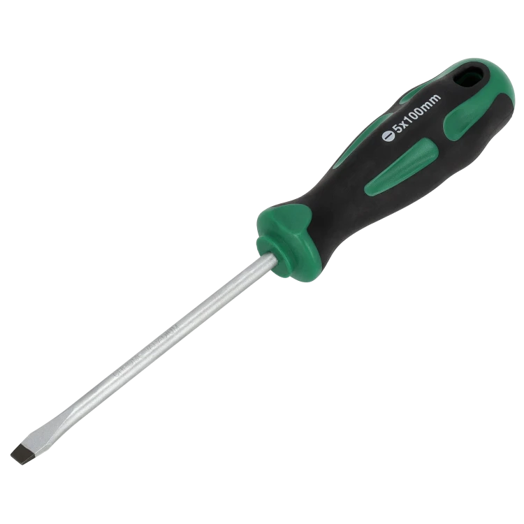 Wkrętak płaski 5x100 mm CrV STALCO