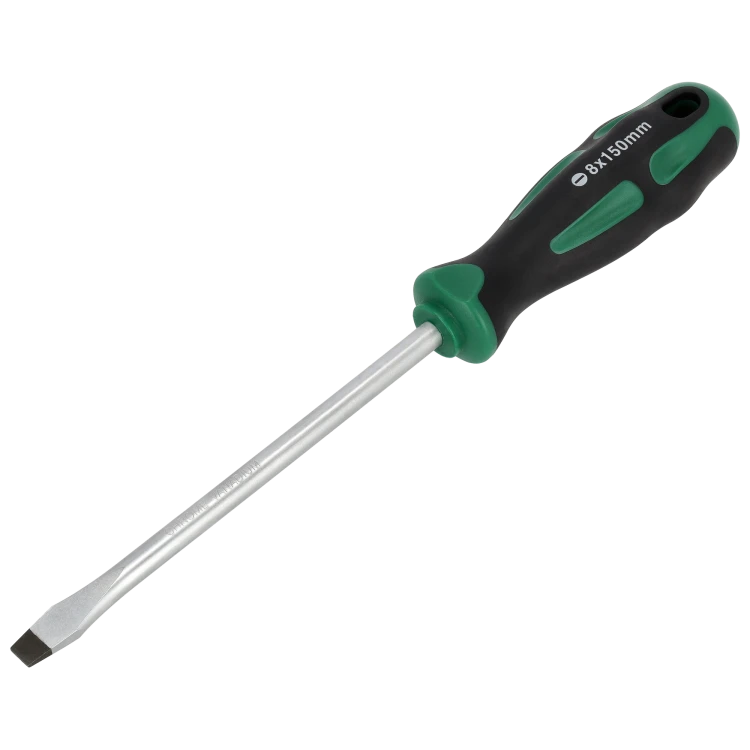 Wkrętak płaski 8x150 mm CrV STALCO