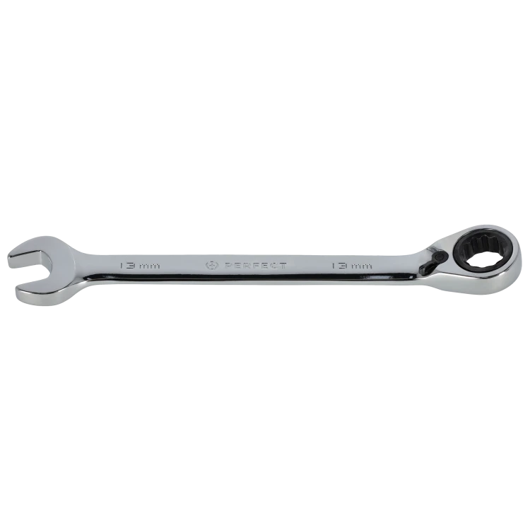 Klucz płasko-oczkowy z grzechotką i przełącznikiem 19mm STALCO PERFECT