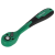 Grzechotka odgięta z powłoką kompozytową 1/4” 72 zęby 150 mm STALCO