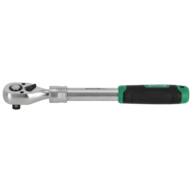 Grzechotka teleskopowa 1/2” 72 zęby 305-445 mm STALCO
